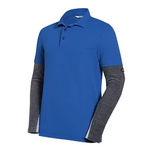 Uvex Cut Nanoflex męska koszulka robocza – niebieska męska koszulka polo – rękawy z ochroną przed przecięciem, poziom 5 M - Koszulki męskie - miniaturka - grafika 1