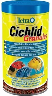 Tetra Cichlid Granules 500 ml pokarm dla ryb gatunku pielęgnic średniej wielkości 500ml - Pokarm dla ryb - miniaturka - grafika 1