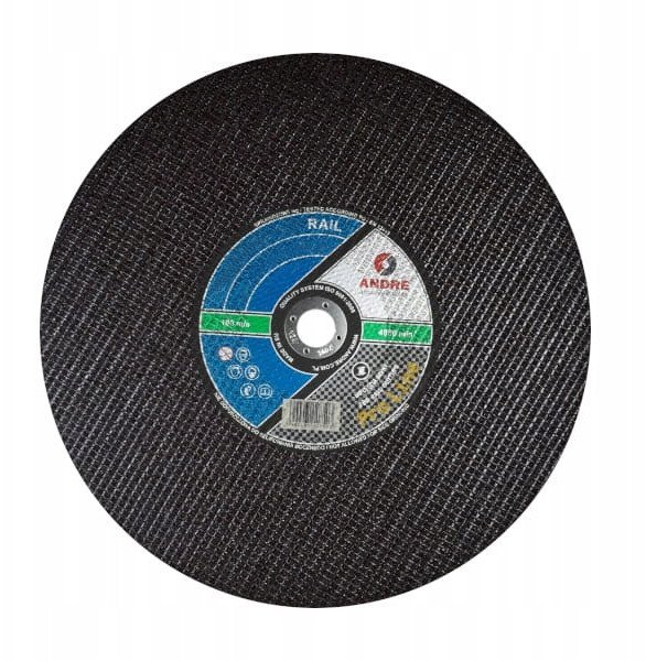 ANDRE METAL DISC 350 x 3.5mm x 32mm RAIL 100 PRO LINE 95A24RBF FOR RAILWAY RAILS