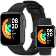 Akcesoria do smartwatchy - Opaska pasek silikonowy Vanfone do Xiaomi Mi Watch Lite, czarny - miniaturka - grafika 1