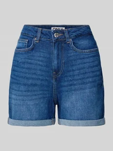 Szorty jeansowe o kroju relaxed fit z mieszanki bawełny model ‘JOSEPHINE’ - Spodenki damskie - miniaturka - grafika 1