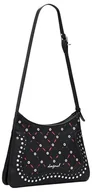 Torebki damskie - Desigual Torba unisex Yankee ACROSSBODYBAG, czarny/biały, jeden rozmiar, czarny/biały, Rozmiar Uniwersalny - miniaturka - grafika 1