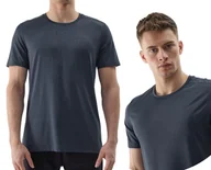 Koszulki męskie - T-shirt treningowy z materiału z recyklingu regular męski 4F - miniaturka - grafika 1