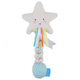 Grzechotka Deszczowa z kuleczkami Gwiazdka, Taf Toys - Grzechotki dla dzieci - miniaturka - grafika 1