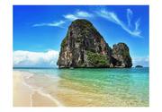 Fototapety - DecoNest Fototapeta Egzotyczny krajobraz plaża Railay Tajlandia 300X231 A0-XXLFTNT0133 - miniaturka - grafika 1