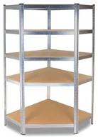 Szafy i regały magazynowe - Narożny regał magazynowy do garażu F8-E52 - miniaturka - grafika 1