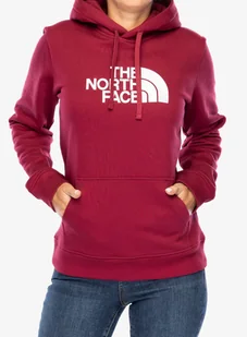 Bluza z kapturem damska The North Face Drew Peak Pullover Hoodie - beetroot - Bluzy sportowe damskie - miniaturka - grafika 1
