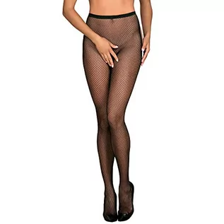 Pończochy - Obsessive Kuszące Pończochy Dla Kobiet Tights S233, Czarny (czarny), rozmiar uniwersalny - grafika 1