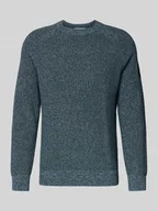 Swetry męskie - Sweter z dzianiny o kroju regular fit z czystej bawełny - miniaturka - grafika 1