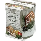 Świece - Świeca zapachowa w szkle Verona Domek z piernika - miniaturka - grafika 1