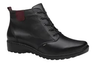 Botki damskie - Trzewiki Botki AXEL Comfort 1424 Czarne ocieplane na Haluksy Kosela Medic 9424 - miniaturka - grafika 1