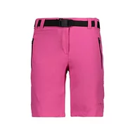 Spodenki damskie - CMP Szorty dziewczęce Outdoor Bermuda Stretch różowy Bouganville 104 - miniaturka - grafika 1