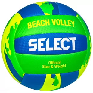 Select Beach Volley V22 Ball Beach Volley Gre-Blu Unisex Piłka Do Siatkówki Zielona - Siatkówka - miniaturka - grafika 1