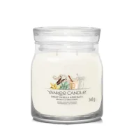 Świece - Yankee Candle Świeca Zapachowa Słoik Średni Sweet Vanilla Horchata - miniaturka - grafika 1