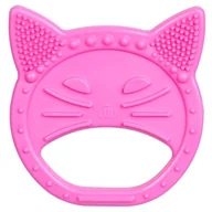 Gryzaki dla dzieci - LUU - Gryzak dla dzieci LUUISA THE CAT,pink - miniaturka - grafika 1