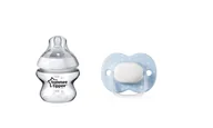 Butelki dla niemowląt - Butelka 150 ml Smoczek uspokajający boy - miniaturka - grafika 1