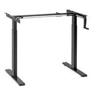 Biurka - Maclean Biurko z regulacją wysokości, 60kg MC-790NB - miniaturka - grafika 1