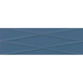 Płytki ceramiczne - Cersanit C GRAVITY MARINE BLUE SILVER INSERTO SATIN 24x74 - miniaturka - grafika 1