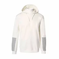 Bluzy męskie - Kappa Męska bluza Dave Ckd, biała/szara, M, biały/szary, M - miniaturka - grafika 1