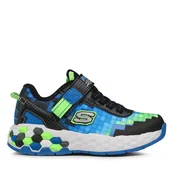Buty dla chłopców - Sneakersy Skechers Mega-Craft 2.0 402204L/BBLM Czarny - miniaturka - grafika 1
