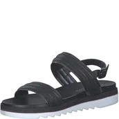 Sandały damskie - MARCO TOZZI Sandały damskie 2-28232-28, czarny - czarny Comb - 40 EU - miniaturka - grafika 1