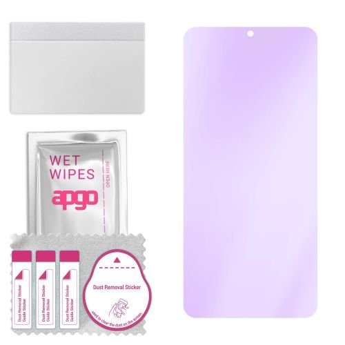 szkło ochronne na ekran Hybrydowe 9H z filtrem ANTI-BLUE zamiennik hartowanego do Oukitel WP30 Pro - apgo hybrid ANTI-BLUE Flexible Hybrid Glass...