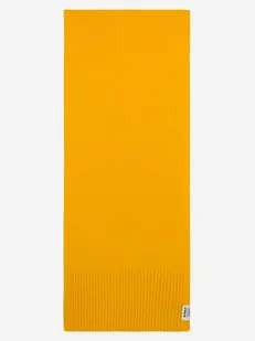 Ecoalf Wełniany szal w kolorze żółtym - Apaszki i szaliki damskie - miniaturka - grafika 1