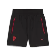 Odzież sportowa dziecięca - Młodzieżowe szorty z tkaniny AC Milan PUMATECH o luźnym kroju PUMA - miniaturka - grafika 1