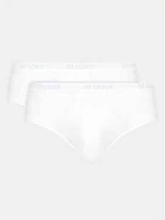 Sloggi Komplet 2 par slipów 10020412 Biały - Majtki męskie - miniaturka - grafika 1