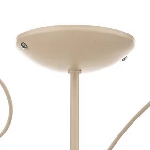 Luminex Plafon Summer 6287 lampa sufitowa 3x60W E14 kremowy zielony - Lampy sufitowe - miniaturka - grafika 5
