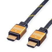 Kable - Roline Kabel GOLD HDMI Kabel ST/ST 10m - 11.04.5566 - miniaturka - grafika 1