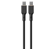 Kable USB - Aukey CB-SCC242 USB-C 1,8m 240W Czarny - miniaturka - grafika 1