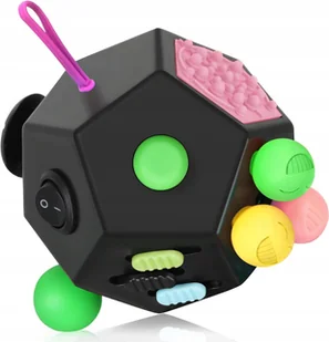 Kostka Antystresowa Relaksująca Antystresowa Dla Dzieci Adhd Autyzm Lęki - Zabawki sensoryczne - miniaturka - grafika 1