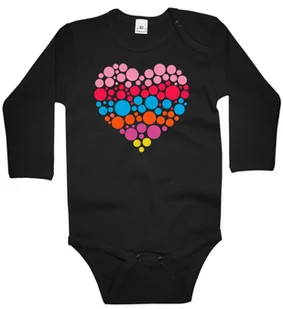 Body dziecięce Kolorowe Kropki W Kształcie Serca Na Dzień Kropki 62/68 - Body dla niemowląt Body dziecięce Kolorowe Kropki W Kształcie Serca Na Dzień Kropki 62/68 - Body dla niemowląt - miniaturka - grafika 1