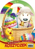 Książki edukacyjne - Wielkanocna kolorowanka. Koszyczek - miniaturka - grafika 1