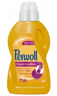 Środki do prania - Perwoll Płyn do Prania Care&Condition 900ml Zółty - miniaturka - grafika 1