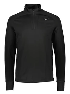 Mizuno Koszulka "Warmalite" w kolorze czarnym - Koszulki sportowe męskie - miniaturka - grafika 1