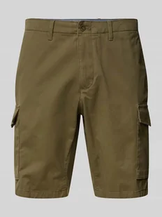 Szorty cargo o kroju regular fit ze szlufkami na pasek - Spodenki męskie - miniaturka - grafika 1