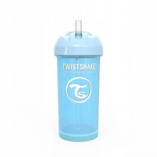 Twistshake Twistshake Kubek niekapek ze słomką Niebieski - 360 ml TWIST897 - Kubki dla dzieci - miniaturka - grafika 2