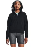 Koszulki męskie - Under Armour UA Rival Polar HZ, czarny, XL - miniaturka - grafika 1