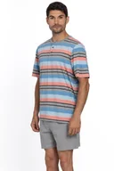 Piżamy męskie - Piżama męska BALTASAR XL Szary - miniaturka - grafika 1