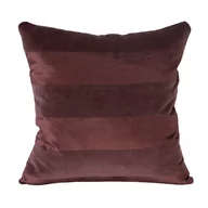 Poszewki na poduszki - Euro Firany Poduszka Italissima Home Amelia 40 x 40 Brązowa 1219290 - miniaturka - grafika 1
