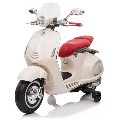 Motorek elektryczny SUN BABY Scooter Vespa Biały | Bezpłatny transport