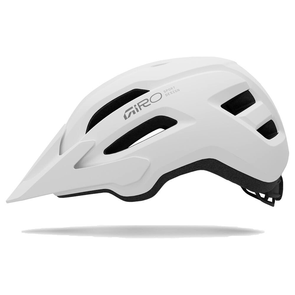 Kask rowerowy Giro Fixture II W Mat White/Chrome