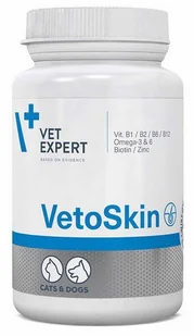 VetoSkin 60 kapsułek - Suplementy i witaminy dla psów - miniaturka - grafika 1
