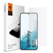 Szkła hartowane na telefon - Spigen Szkło Hartowane Braders Glas.tr Slim do Galaxy S22 - miniaturka - grafika 1