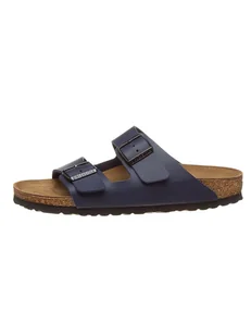 Birkenstock Klapki "Arizona" w kolorze granatowym - Klapki i japonki męskie - miniaturka - grafika 1