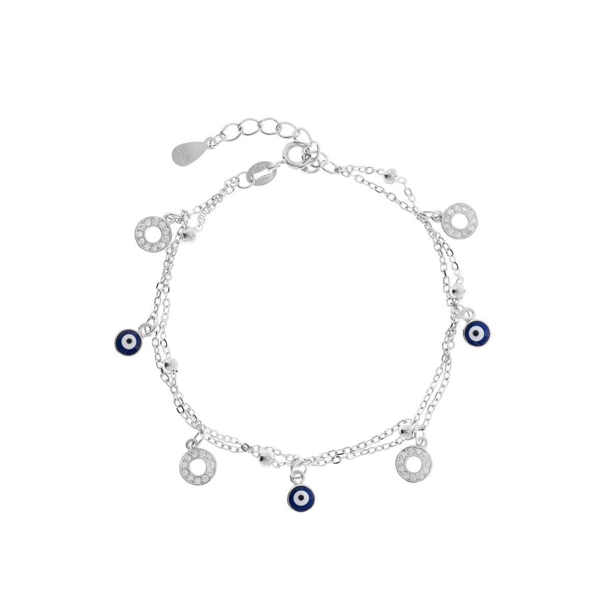 Bransoletka 925 Srebrna Krąg Harmonii