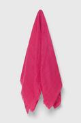 Apaszki i szaliki damskie - Answear Lab szal damski kolor różowy gładki - miniaturka - grafika 1