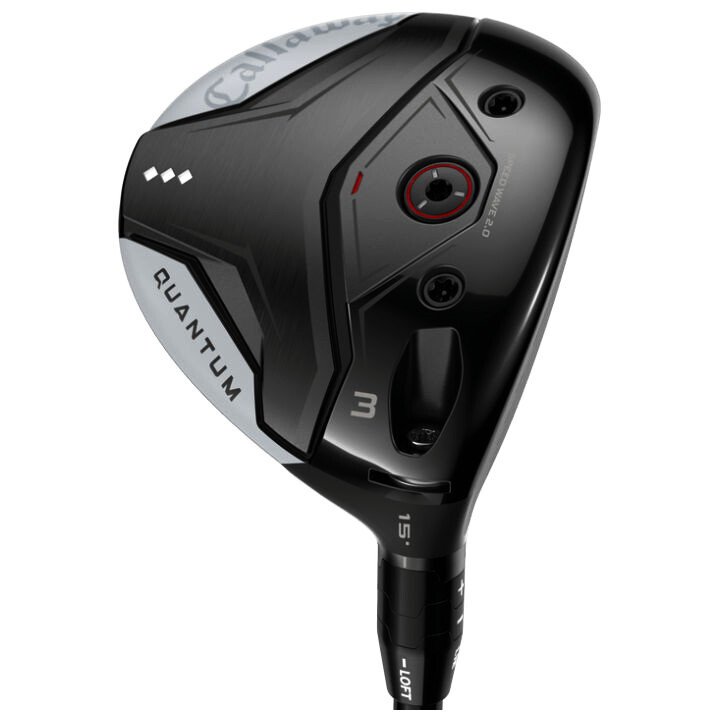 Kij golfowy Fairway Wood Callaway Quantum TD Prawa ręka, 5FW, 18°, Stiff, Fujikura Ventus Black/Charcoal 70g, tak